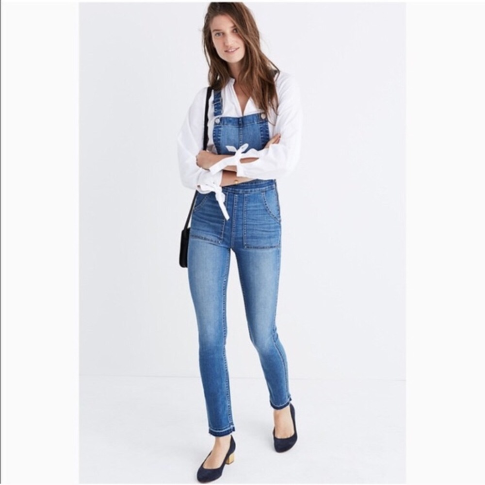 Madewell Drop Hem Overalls